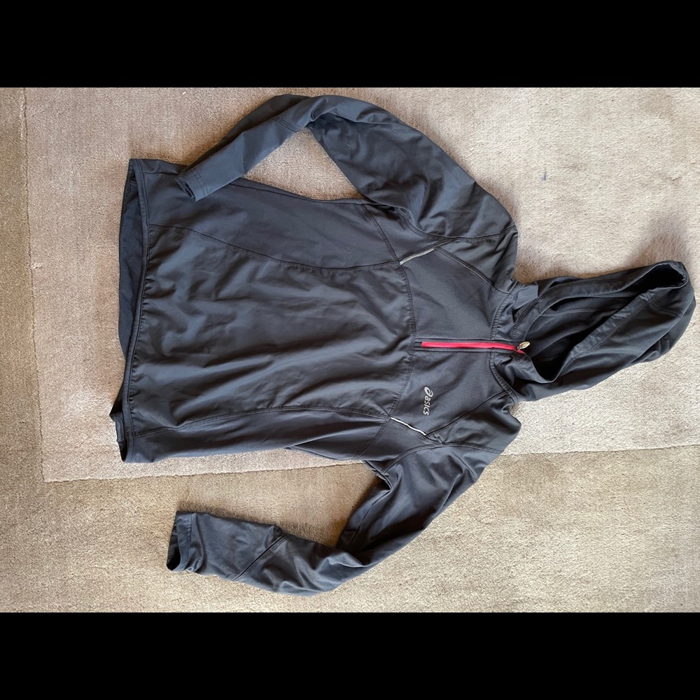Women’s ASICS quarter zip jacket